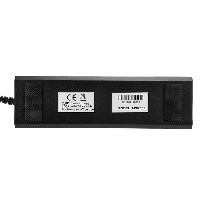MSR605 Magnetic Stripe Swipe Credit Card Reader Writer Encoder 100‑240V