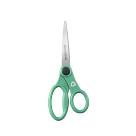 Westcott KleenEarth Recycled Scissors with Protection, 8-Inch (14820)