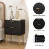 Aienvey Nightstand, 2 Drawer Dresser for Bedroom, Small Side Table