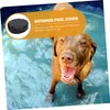 BESPORTBLE Outdoor Round Pool Cover Foldable Bath Pool Protector Solar