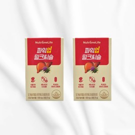 Nutrione Power Up Milk Thistle 500mg x 30 tablets 2 boxes / 뉴트리원 파워업 밀크씨슬 500mg x 30정 2박스