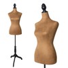 Clothing Mannequin Female, Maniquine Dress Form 58-67 Inch Height Adjustable,