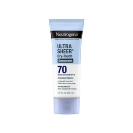 뉴트로지나 울트라쉬어 드라이 터치 선스크린 로션 SPF 70, 88ml 썬크림