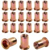 BOUMVID Rivet Nuts M4, Pack of 30 Galvanised Carbon Steel