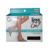 L'eggs to Go! Ultra Sheer Pantyhose (Knee Highs) - Coffee