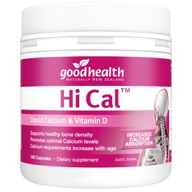 GoodHealth Hi Cal Liquid Calcium 150 Capsules