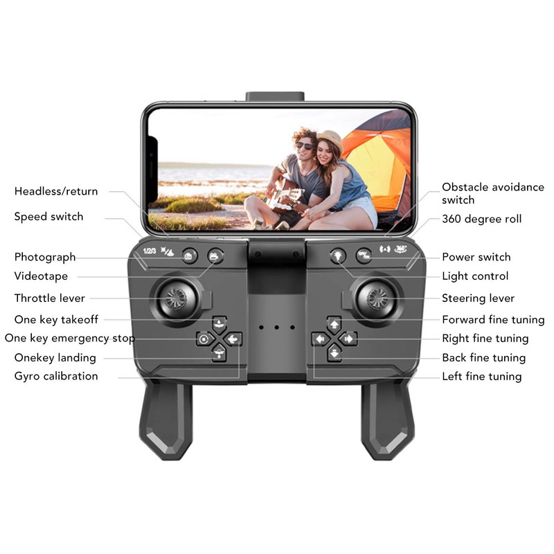 S162 RC Drone Obstacle Avoidance WIFI Drone Remote Control Quadcopter