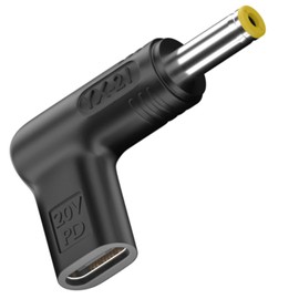 PD USB C to DC Adapter 5.5 x 1.7 mm, 100W PD USB C Female to DC 19V Male Adapter, Type USB C to 5.5 x 1.7 mm Adapter Made for Acer Laptop Series