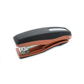 PraxxisPro Basileus Heavy Duty Metal Stapler Value Pack with 25 Sheet Capacity - Includes Staples and Staple Remover - Jam Stapler Set for Professional and Home Office Use (Copper-Metallic)
