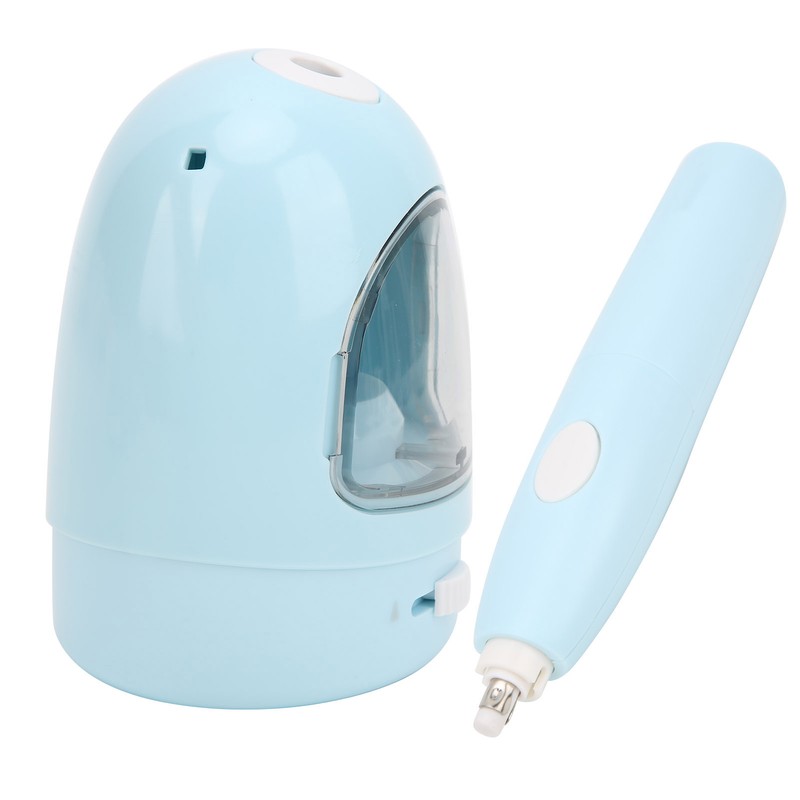 Pencil Sharpene Electric Blue Small Portable Stationery Set for Clean