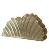 Chic Antique Napkin Holder Shell L 17 cm High-Quality Brass