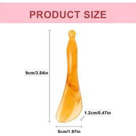 GGUFAY 3 Stück Gua Sha Stein und Gesichtsroller, Guasha Set Beauty Massager, Jade Roller, Verbesserung Von Feinen Linien, Geschenk für Frauen