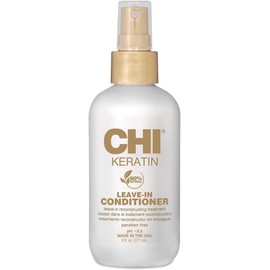 CHI Keratin Leave-in Conditioner, Acondicionador hidratante para restaurar la suavidad y prevenir la rotura, ideal para uso diario, sin sulfatos, 170 ml