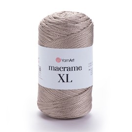 YarnArt Macrame Cord – Strong & Versatile Macrame Yarn for Knitting, Crochet & DIY Crafts – 100% Polyester, 90g (130m) – Perfect for Wall Hangings, Bags, Home Decor & More (156, XL)