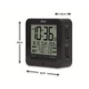 Alecto AK-20 Radio-Controlled Alarm Clock with Thermometer 2 Alarm Times