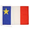 AZ FLAG Acadia Flag 18'' x 12'' cords - Canada