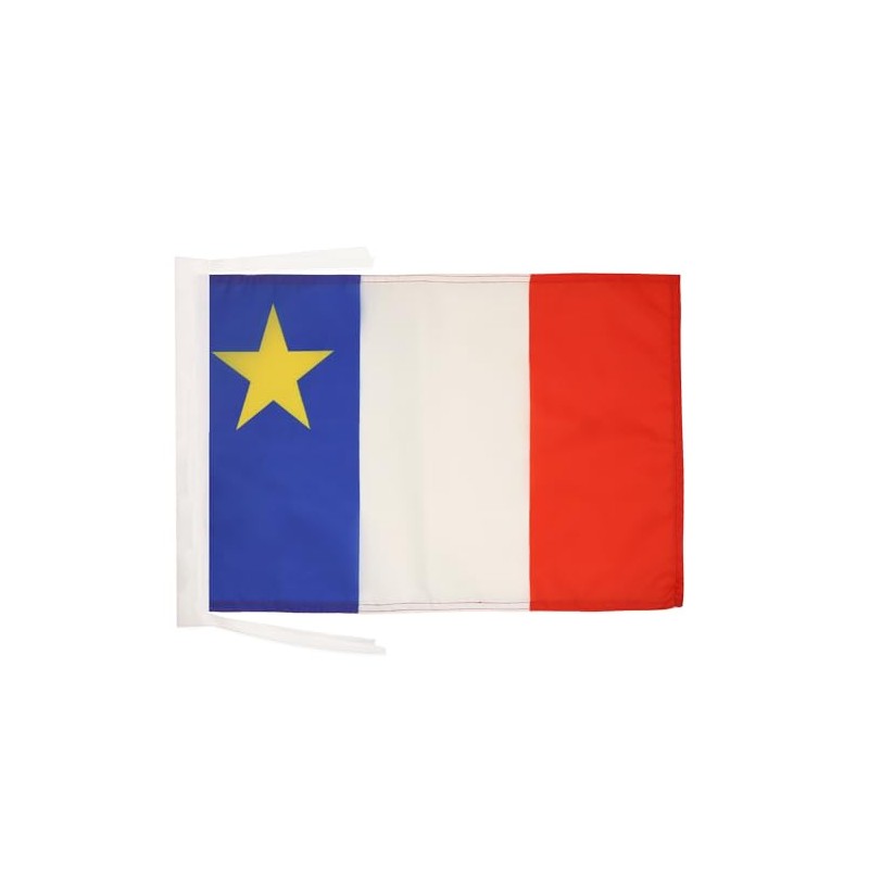 AZ FLAG Acadia Flag 18'' x 12'' cords - Canada