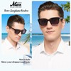 MARE AZZURO Retro Reading Sunglasses Men 2.0 Big Square Readers