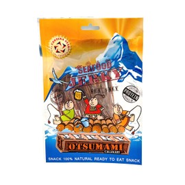 CANTINA STAR | Calamari Jerky (Dried Calamari) | OTSUMAMI | 2.8 oz - All Natural & Wild Caught