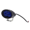 LED Forklift Truck Blue Warning Lamp Safety Working Spot Light