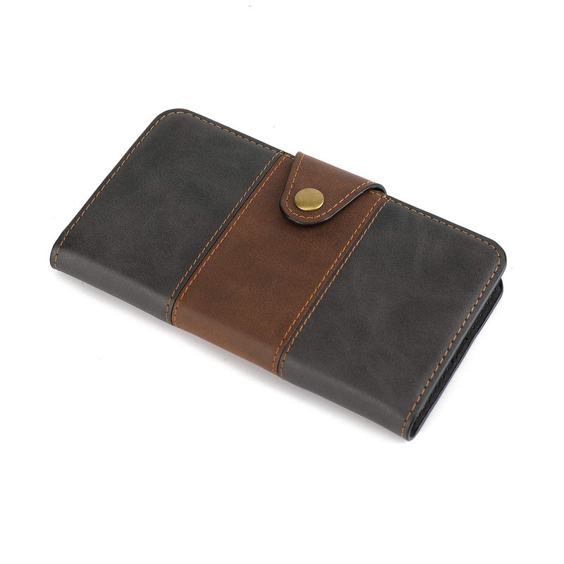 K-S-Trade Qualitativ & Innovativ Handyhülle Schutzhülle Hülle Bookstyle Wallet-Case Für