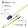 SpeedaLite 10M LC to ST Fiber Patch Cable OS2 Singlemode