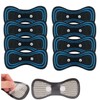 PLENO 8Pcs Pad for Whole Body Massager, Pad Only (Host