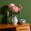 Ceramic Flower Vase Home Decor,7.09in vase for Rustic-Style Living Rooms,