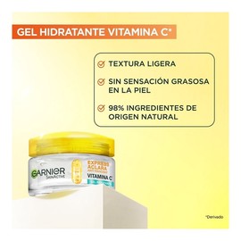 Gel Hidratante facial Garnier skin active express aclara anti brillo 50 ml