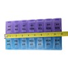 Jumbo Extra Large 9" x 4.75" Pill Organizer 7 Day