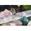 Windalf Gothic Women's Ring SPY 26 mm Silver Ring with
