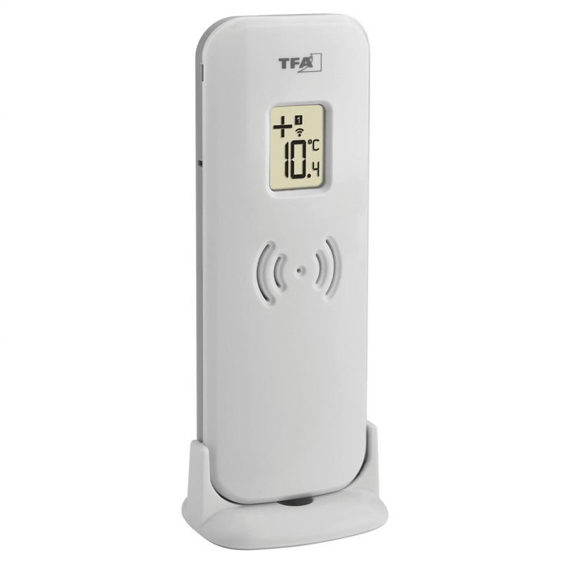 TFA Dostmann 60.5018.01 Wireless Projection Alarm Clock with Outdoor Transmitter