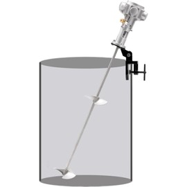 Mezclador De Pintura Neumático, Agitador De Aire, Agitador De Pintura con Clip para Barril, para Mezclar Tintes De Pintura E Hidrosol.