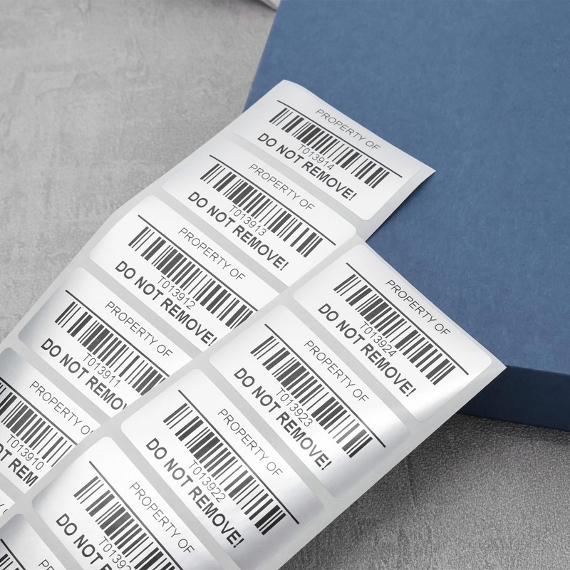 LT Easiyl 100pcs Transfer Tamper-proof Security Void Stickers Evident Security