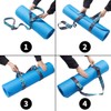 ZOOEASS Yoga Mat Strap, Adjustable Durable Yoga Mat Carrier &
