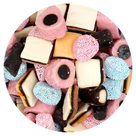 Gustaf's Licorice Allsorts Candy, 2 Pound Bulk Bag, Assorted Flavors, Gourmet English Licorice, Allsorts Licorice Mix, The Hampton Candy Company