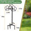 Qatsrin Qatsrin Heavy Duty Garden Hose Holder, Removable Water Hose