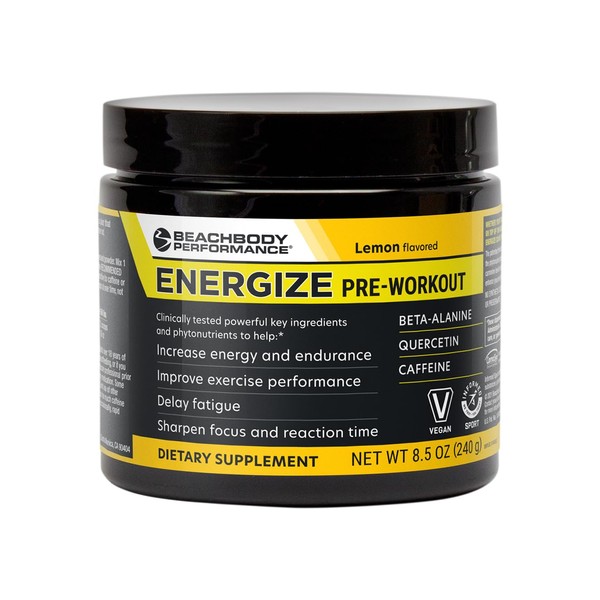 BODi Energize Pre Workout Powder - Beta-Alanine, Quercetin & Low-Dose