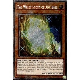 The White Stone of Ancients (Platinum Secret Rare) - RA04-EN267 - Platinum Secret Rare - 1st Edition
