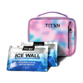 Titan Fridge Cold Lunch Box With 2 350g Ice Walls®, Cotton Candy