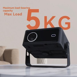 Snblzhef Projector Bracket Rotating Projector Bracket Universal 1/4 Screw Hole Maximum Load: 5kg B