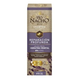 Tio Nacho Shampoo Con Keratina Natural Y Jalea Real. 415ml