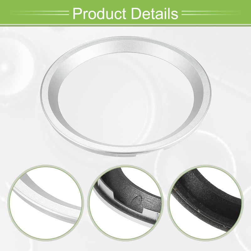 X AUTOHAUX Universal 6.5" Subwoofer Speaker Rings Cover Spacers Speaker