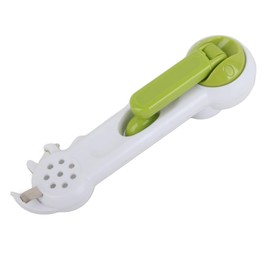 6 in 1 One Touch Can Jar Bottle Opener, Ergonomic Easy To Hang Lightweight Multi Function, for Kitchen with ABS Material