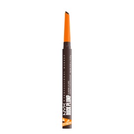 NYX PROFESSIONAL MAKEUP Duck Plump Plumping Lip Liner, Matte Pencil With Up To 10HR Wear, Double Dose (Dark Brown Lip Liner)