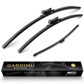 GARDIMU Replacement for Lincoln MKC 2015-2019 Windshield Wiper Blade, 3 Pieces of Car Front and Rear Window Wiper Blades for 2015 2016 2017 2018 2019