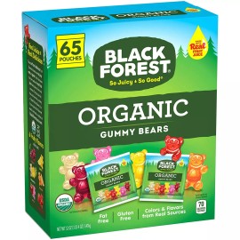 Black Forest Organic Gummy Bears 65 ct