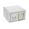 Godinger Twill Double Old Fashioned Glasses, Beverage Glass Cups, Drinking