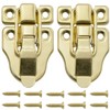 SDTC Tech 2-Pack Antique Duckbilled Toggle Latch Wooden Box Spring