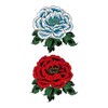 Festival Makeup R168 Red Peony Blue Peony (17.5cm x 10cm)